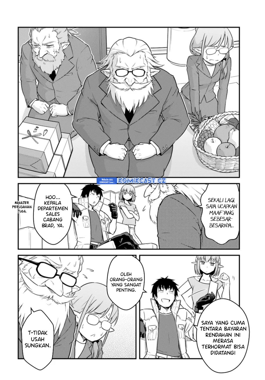 Mezametara Saikyou Soubi to Uchuusen-mochi datta no de, Ikkodate Mezashite Youhei Toshite Jiyuu ni Ikitai Chapter 42.1 Gambar 13